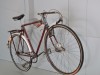 Bicycle of Ernie Old in the National Museum. A long-distance cyclist. He cycled from Melbourne to Sydney in 1945. Probably in 30 years you will see the bicycle of Anthony Mann here ;-)