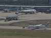 Traffic on the apron of Brisbane Airport