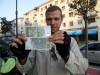 Georgisches Geld: 100-Lari-Schein (50 €)