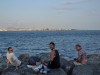 Stephane, Ashley and Guillaume at the Bosporus