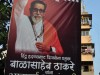 Plakat des kürzlich verstorbenen Bal Thackeray