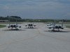 Fighter jets at Naha airport