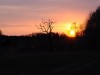 sunset on the first journey day