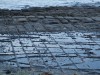 Tessellated pavement natural rock formation