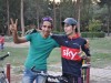 Zwei Radfahrer aus Saveh
