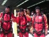 Ready for sky diving! - Picture taken by Janet