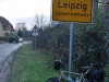 Ortseingang von Leipzig