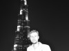 Am höchsten Gebäude der Welt - Burj Khalifa (828 m Höhe)