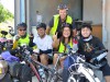 Group picture with two Hong Kongnese (left side) and a Korean cyclist