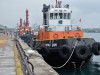 Tugboat in the harbour of Hualien