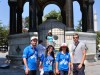 A group of volunteers guides and me in front of the German Fountain (Turkish: Alman Çeşmesi)