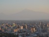 Blick über Yerevan und den Ararat